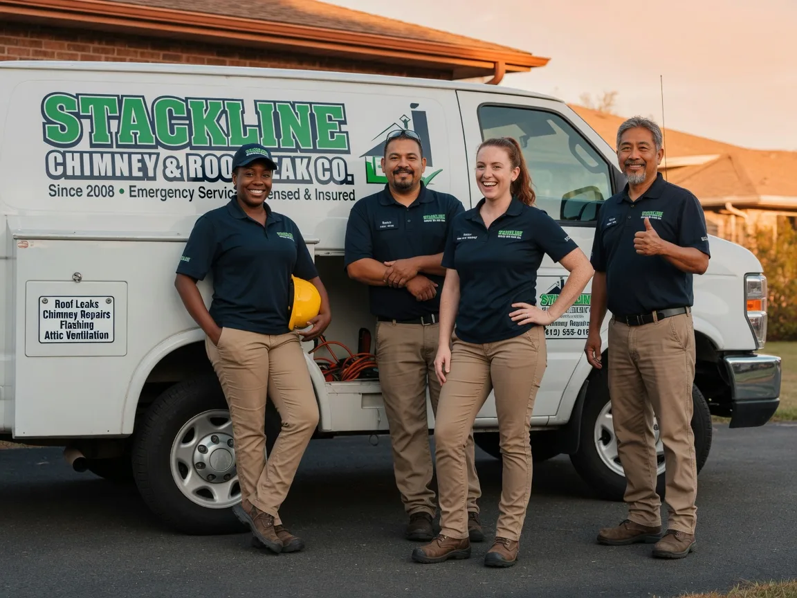 Chimney flashing repair company in Hubbard, IA